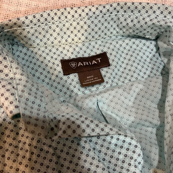 Boys ariat long sleeve button up - Picture 4 of 4